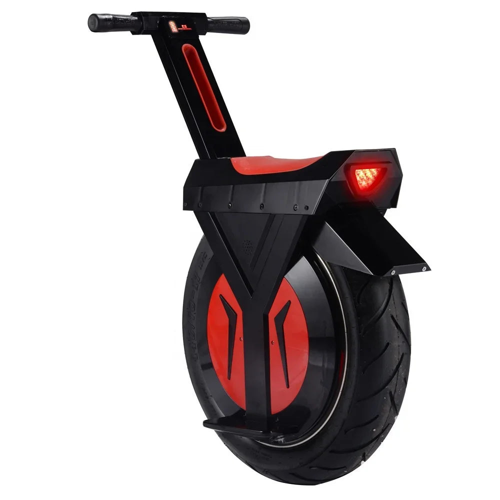 (1) - RIDER - Wholesale New Design Adults One Wheel Power Unicycle Scooter With Lithium Battery 60V 500W Self Balancing Electric Motor Scooter