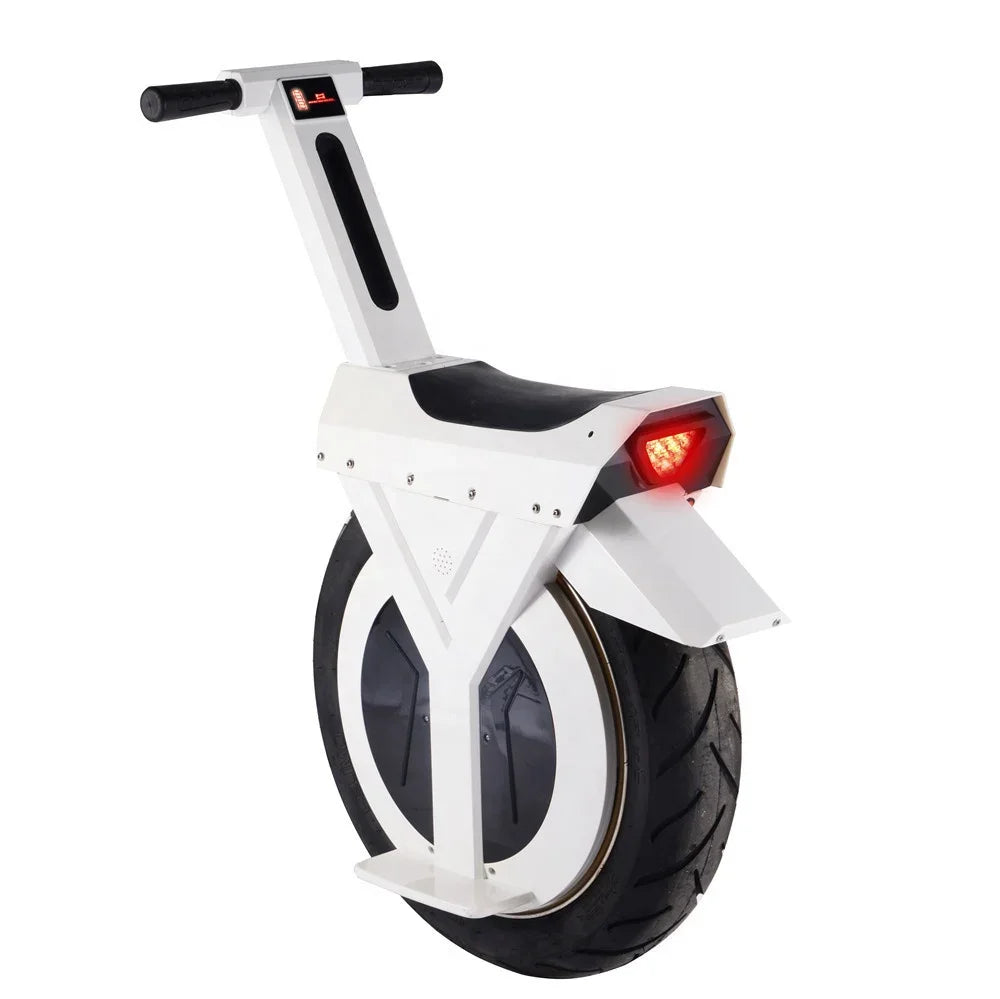 (1) - RIDER - Wholesale New Design Adults One Wheel Power Unicycle Scooter With Lithium Battery 60V 500W Self Balancing Electric Motor Scooter