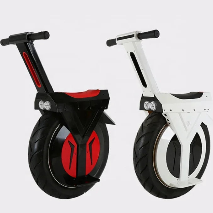 (1) - RIDER - Wholesale New Design Adults One Wheel Power Unicycle Scooter With Lithium Battery 60V 500W Self Balancing Electric Motor Scooter